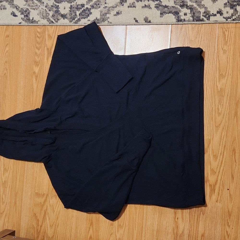 Faux Wrap Sweatshirt